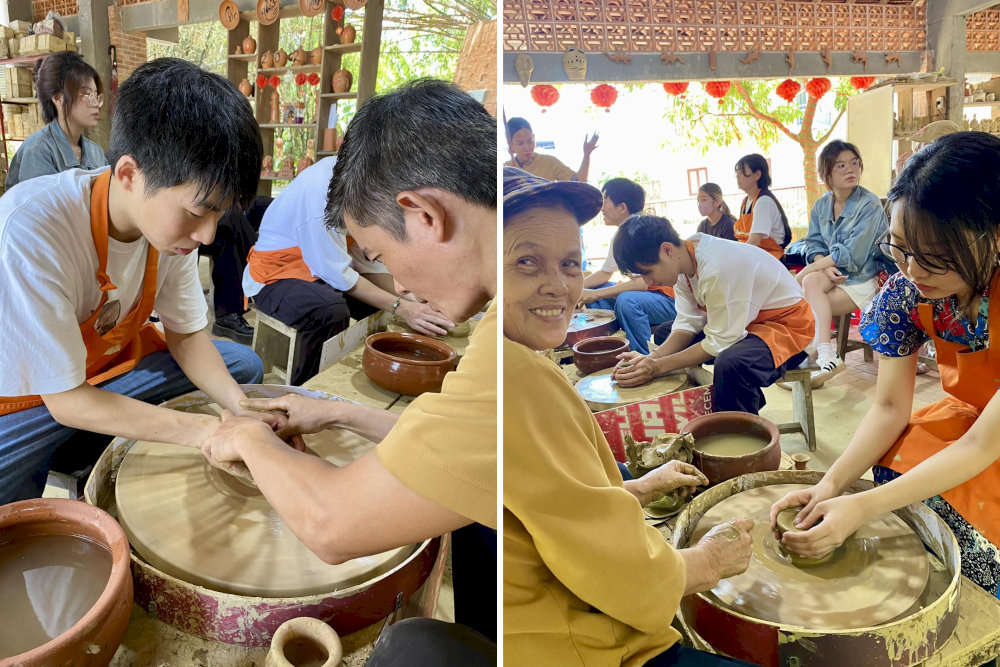 Under the guidance of skilled artisans, you can craft unique pottery pieces that bear your personal touch